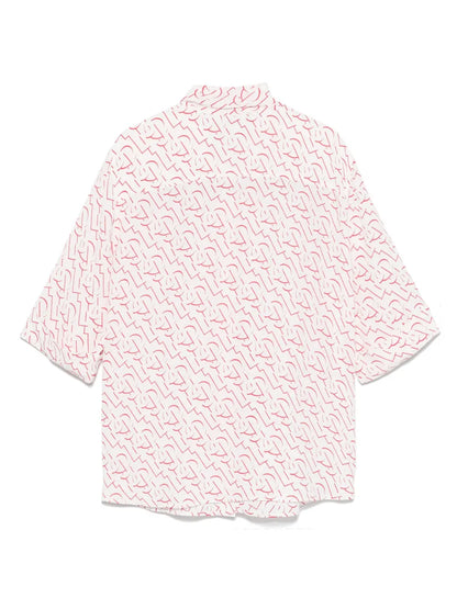 Monogram-Print Shirt