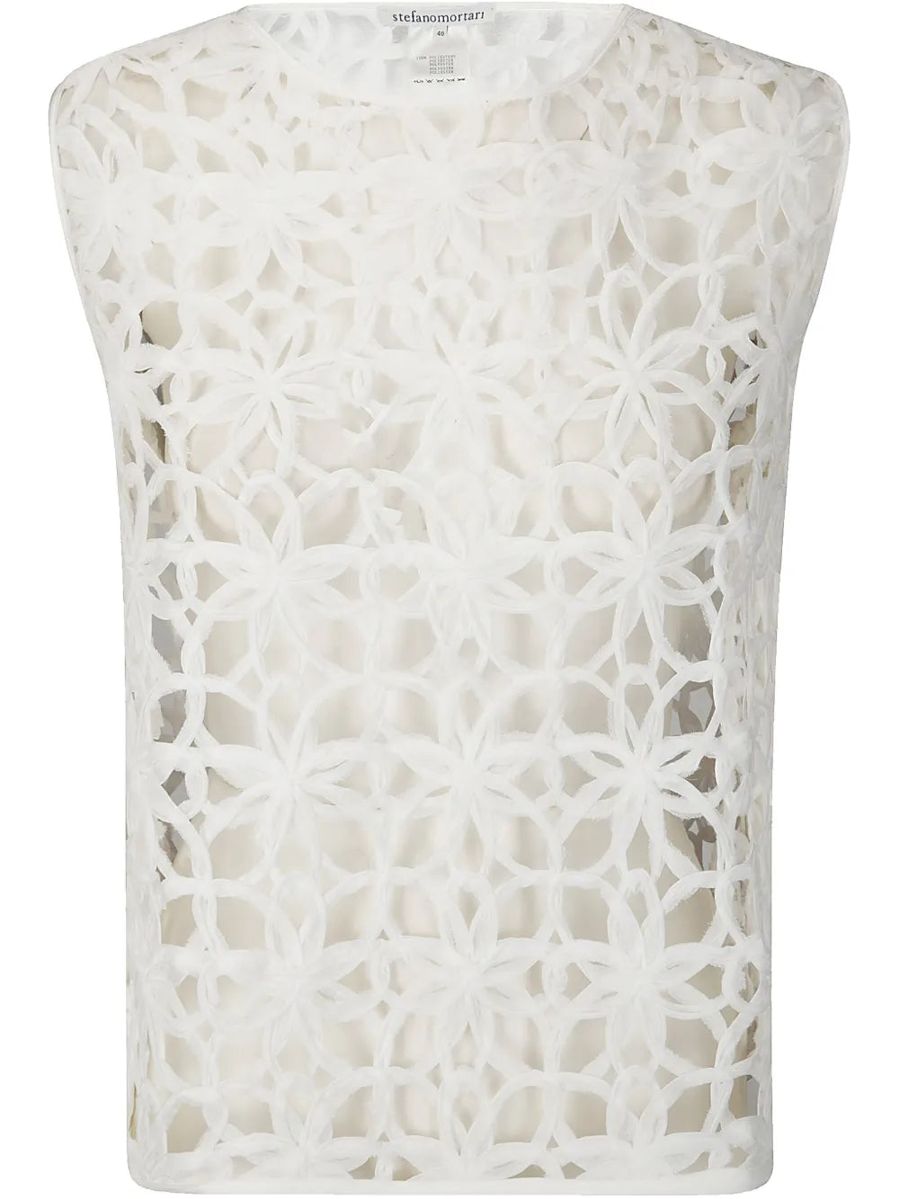 Open-Knit Tank Top