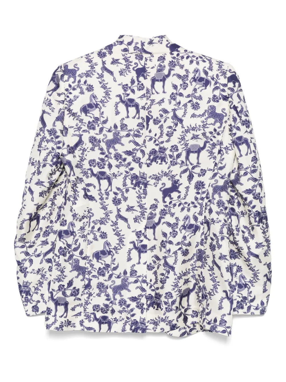 Printed Blazer