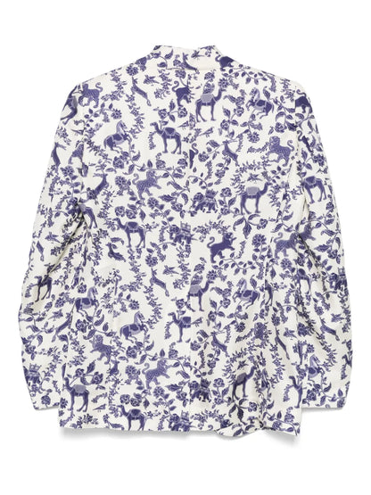 Printed Blazer