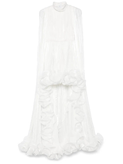 Plissé Gown