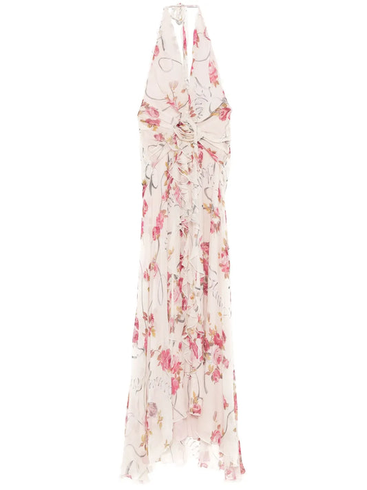Floral-Print Maxi Dress