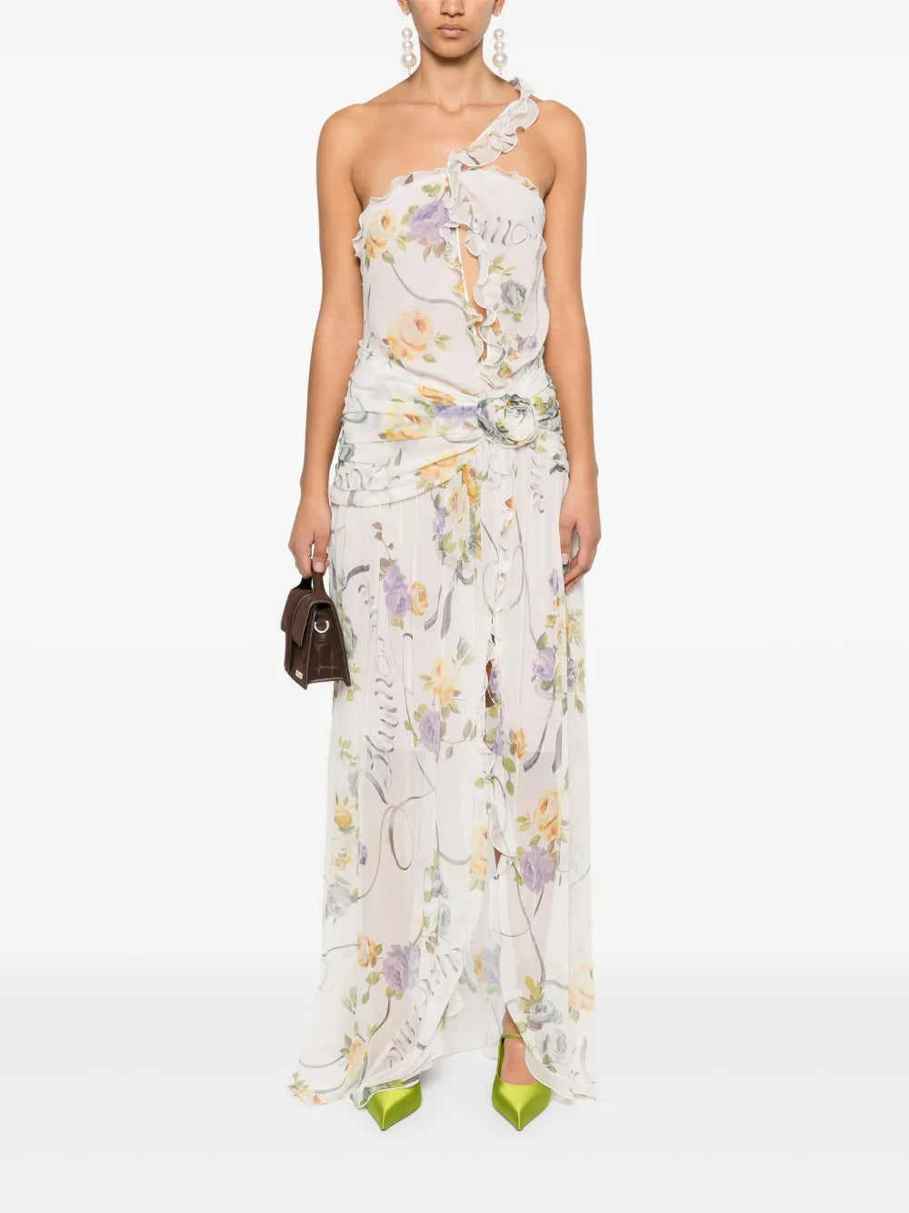 Floral-Print Maxi Dress