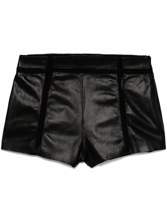 Leather Hot Shorts