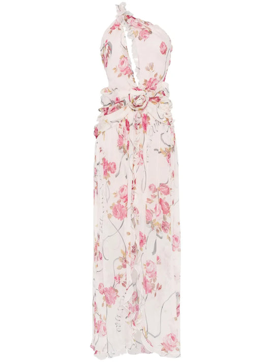 Floral-Print Maxi Dress