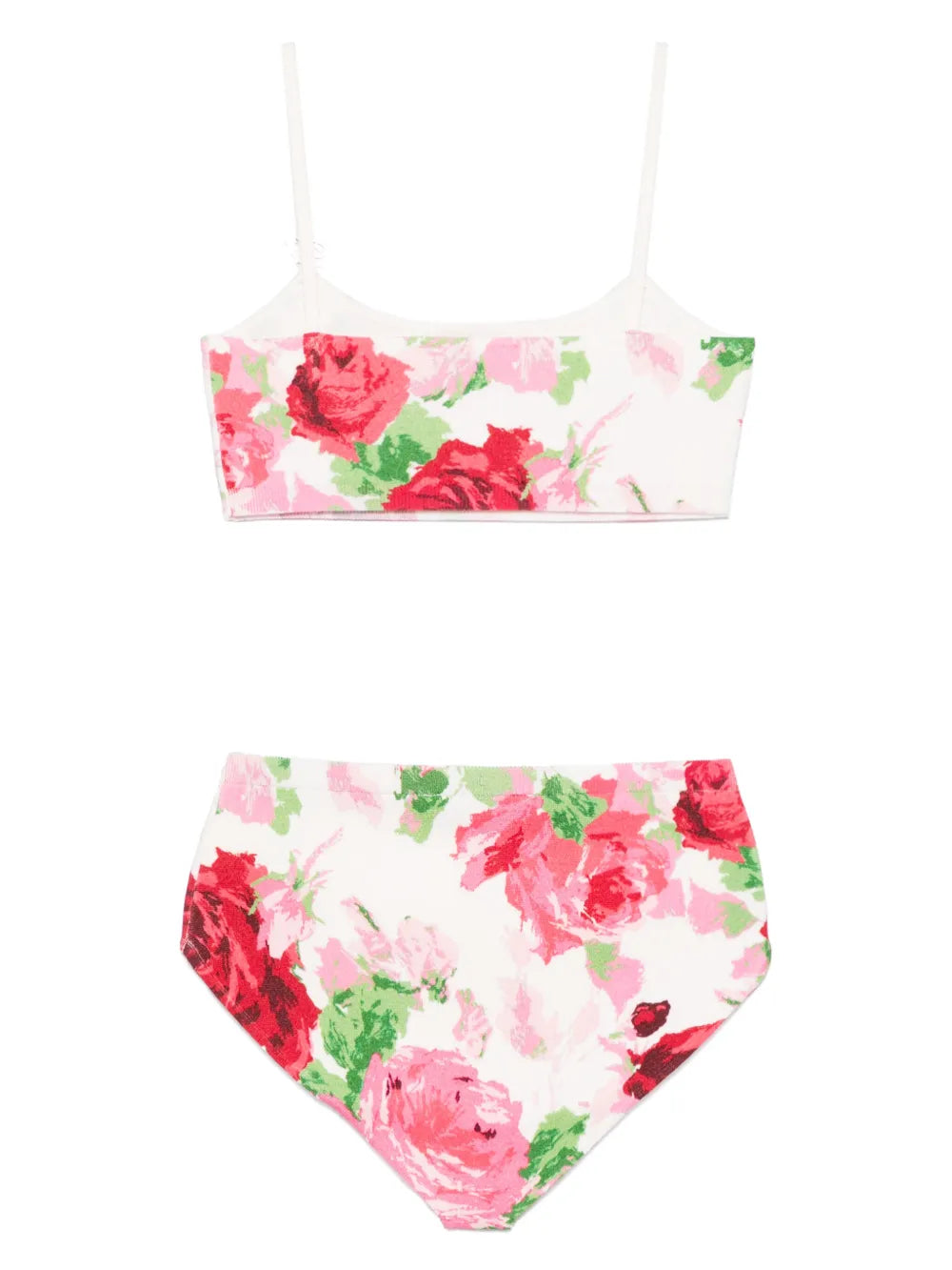 Peony-Printed Bikini