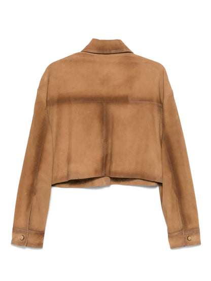 Suede Shirt Jacket