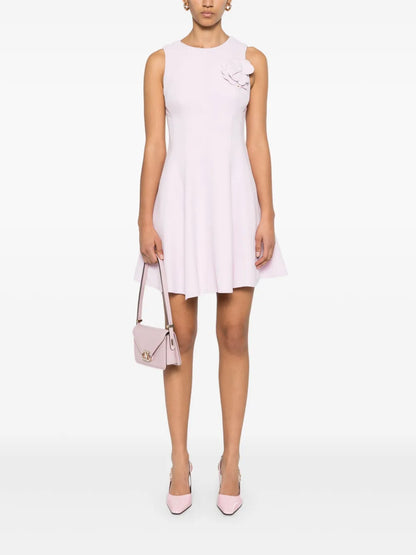 Crepe Mini Dress