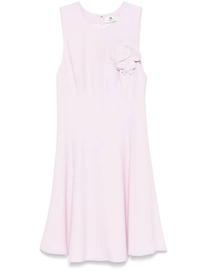 Crepe Mini Dress