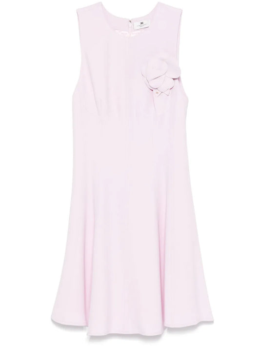 Crepe Mini Dress
