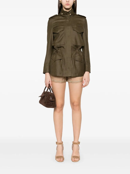Multi-Pockets Military Jacket