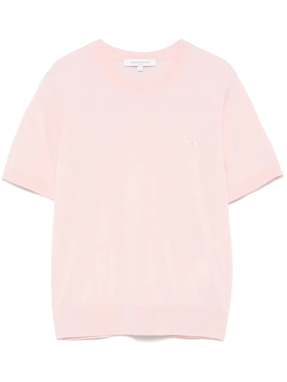 Baby Fox-Patch Knitted T-Shirt