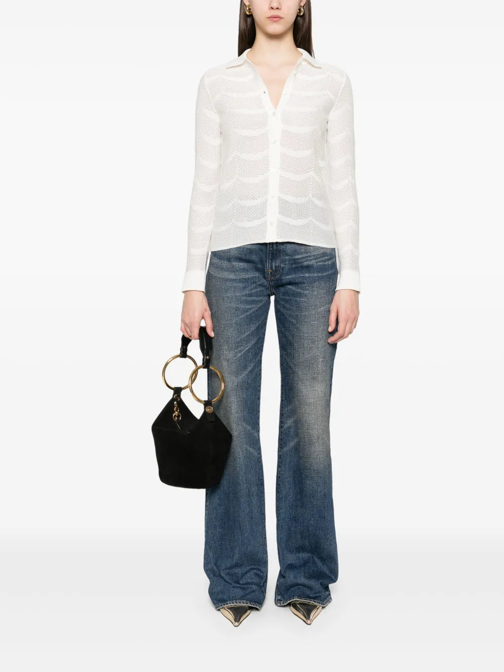 Open-Knit Shirt