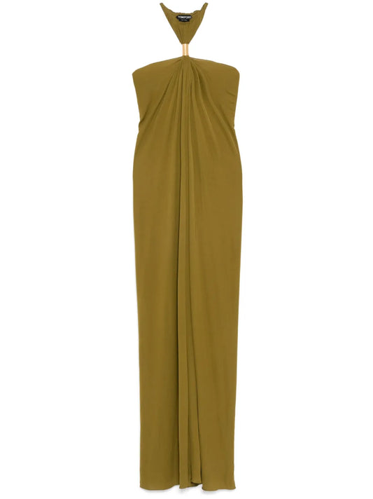 Halterneck Evening Dress