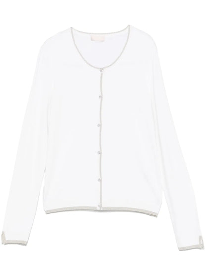 Jewel-Buttons Cardigan