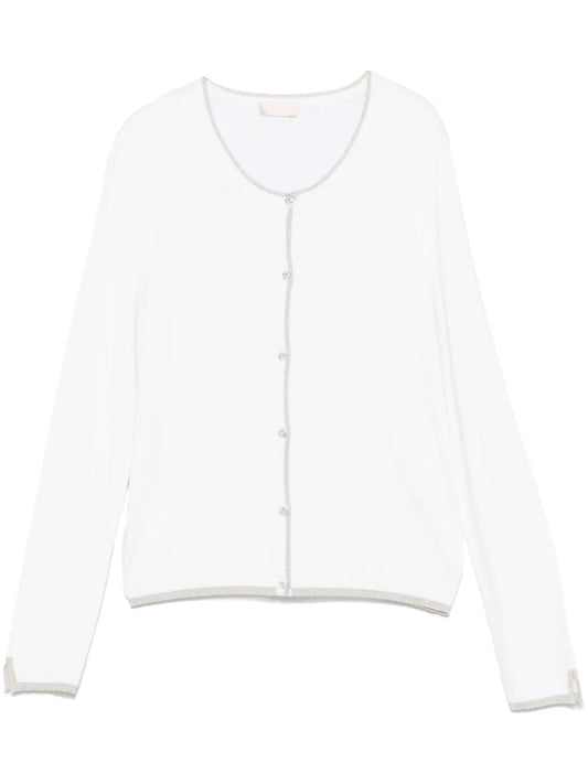 Jewel-Buttons Cardigan