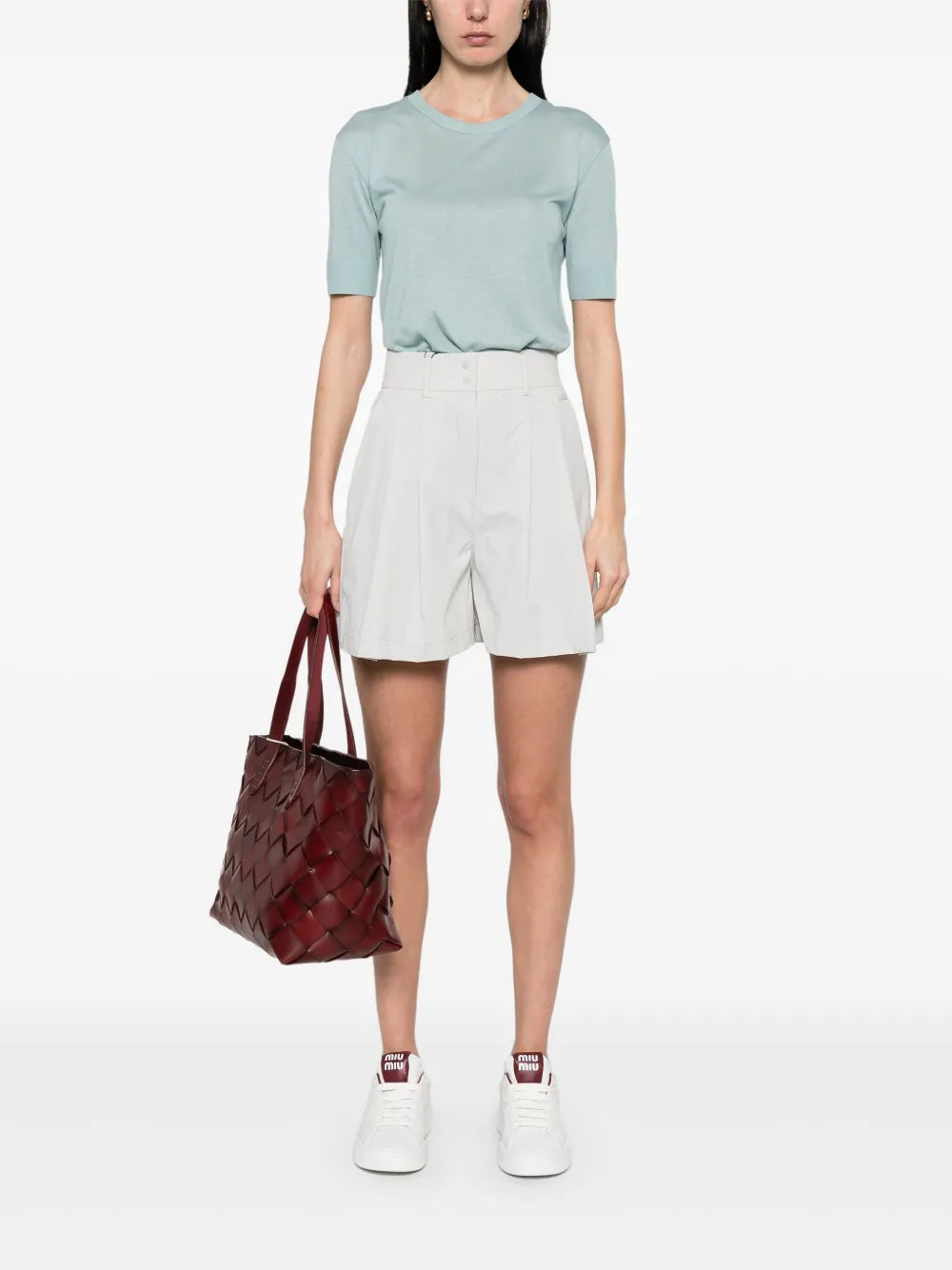 Fine-Knit T-Shirt