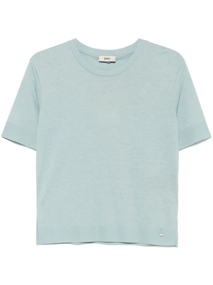 Fine-Knit T-Shirt