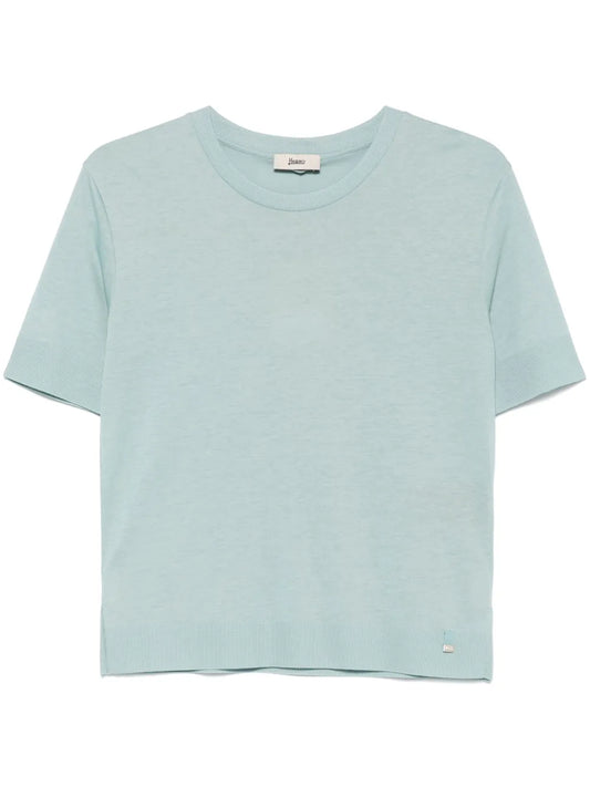 Fine-Knit T-Shirt