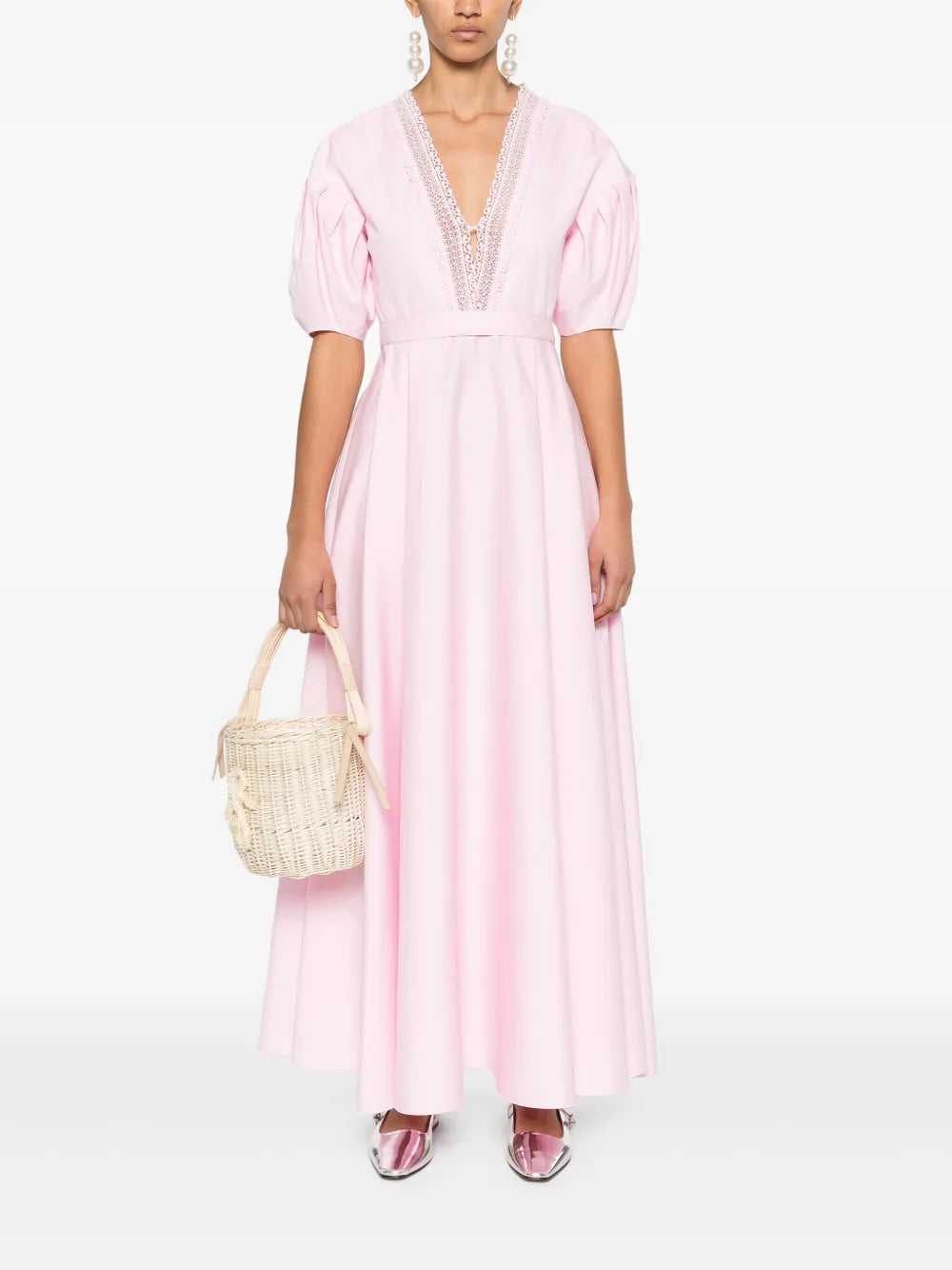 Poplin Maxi Dress