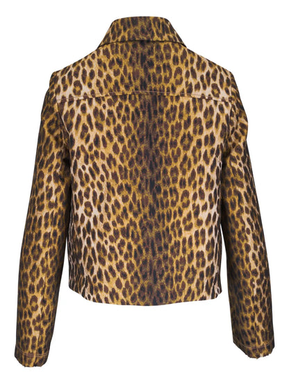 Leopard-Print Jacket