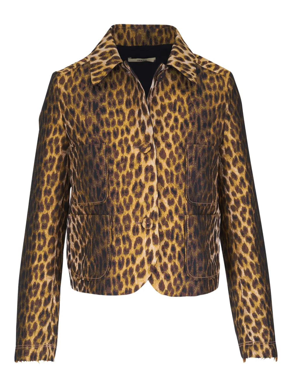 Leopard-Print Jacket