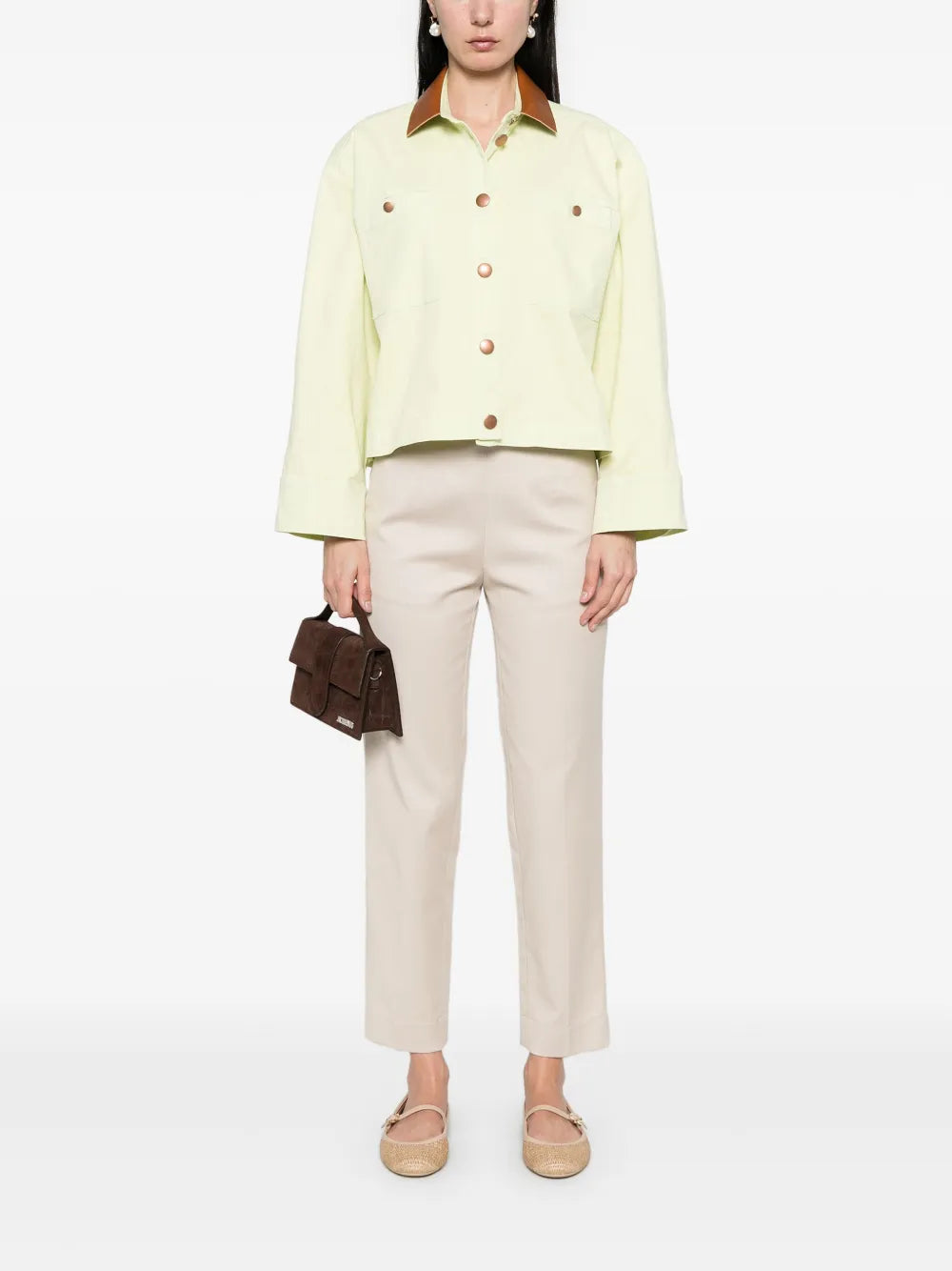 Contrasting-Colour Jacket