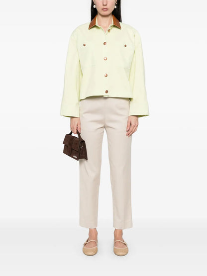 Contrasting-Colour Jacket