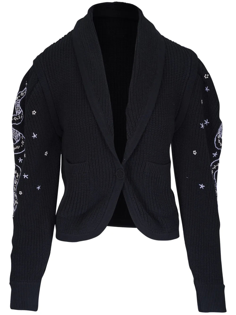 Embroidered Cardigan