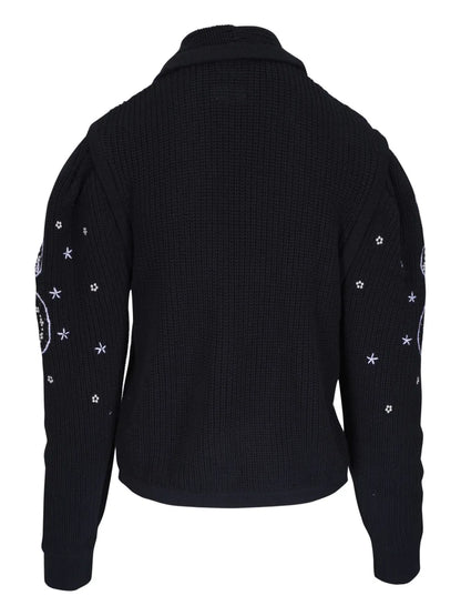 Embroidered Cardigan