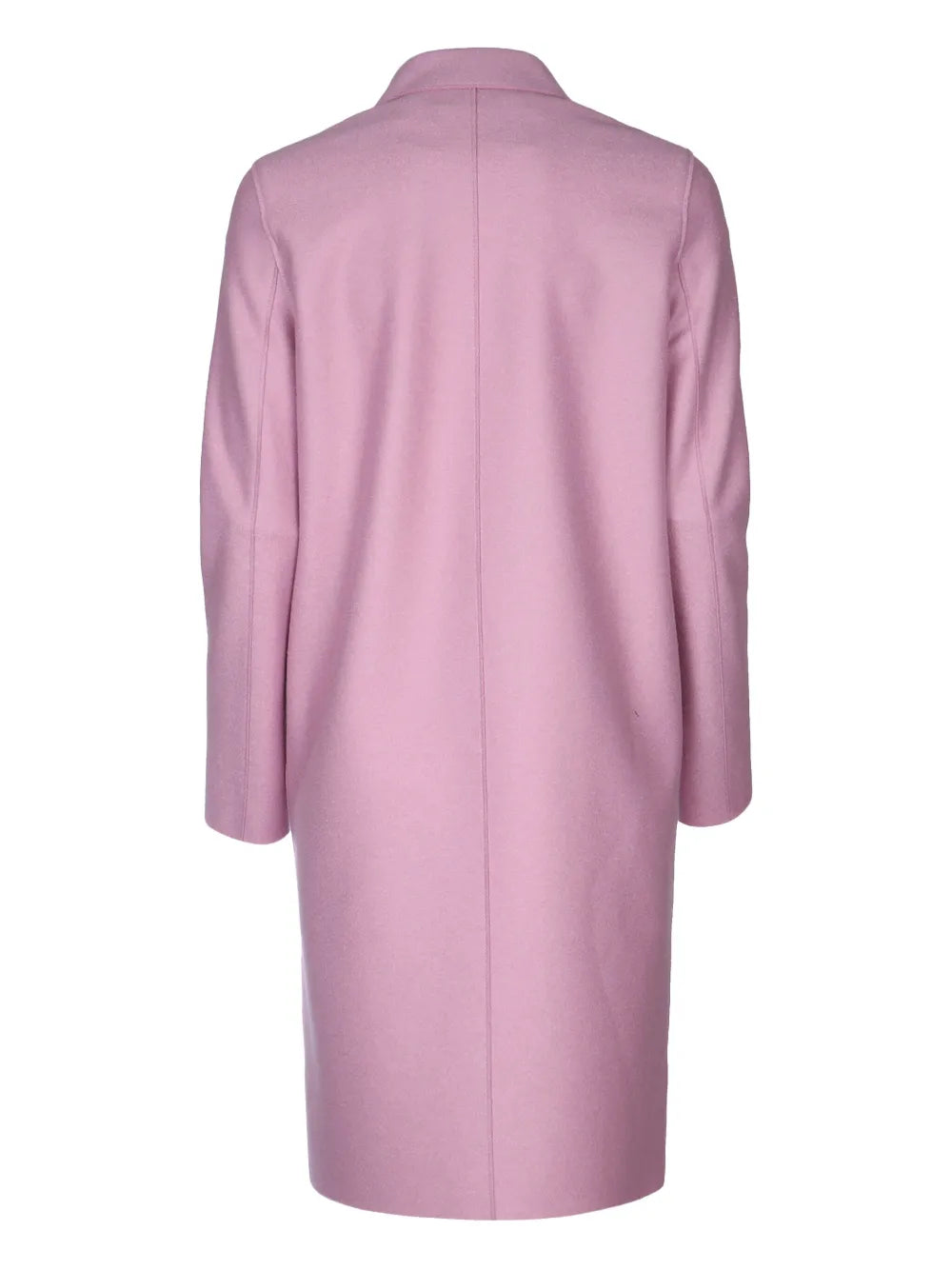 Pressed-Wool Coat
