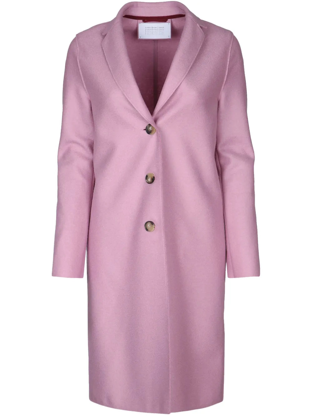 Pressed-Wool Coat