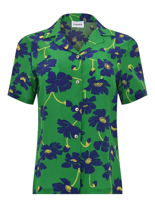 Floral-Print Shirt