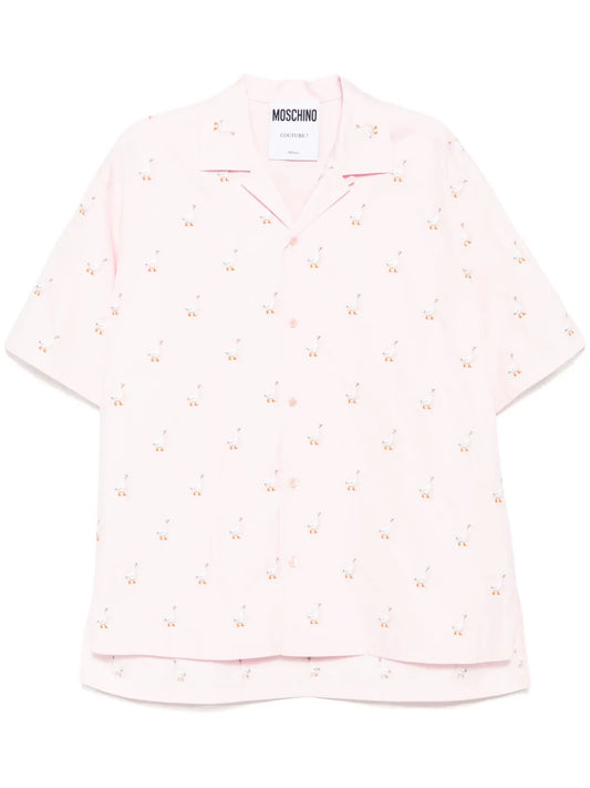 Logo Embroidered Shirt