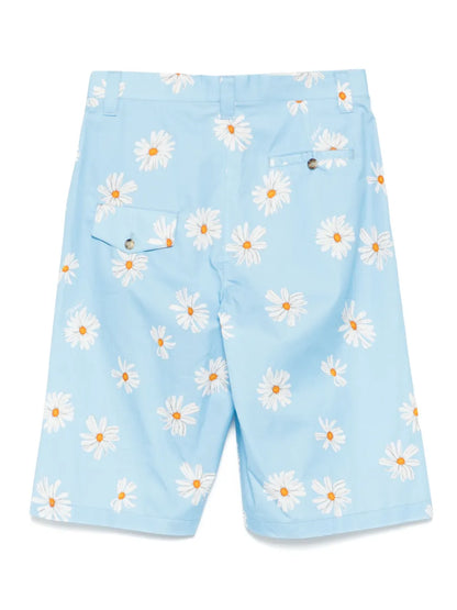 Printed Knee-Length Shorts