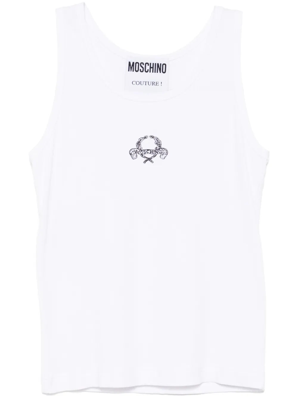 Relaxed Fit Crew Neck Vest