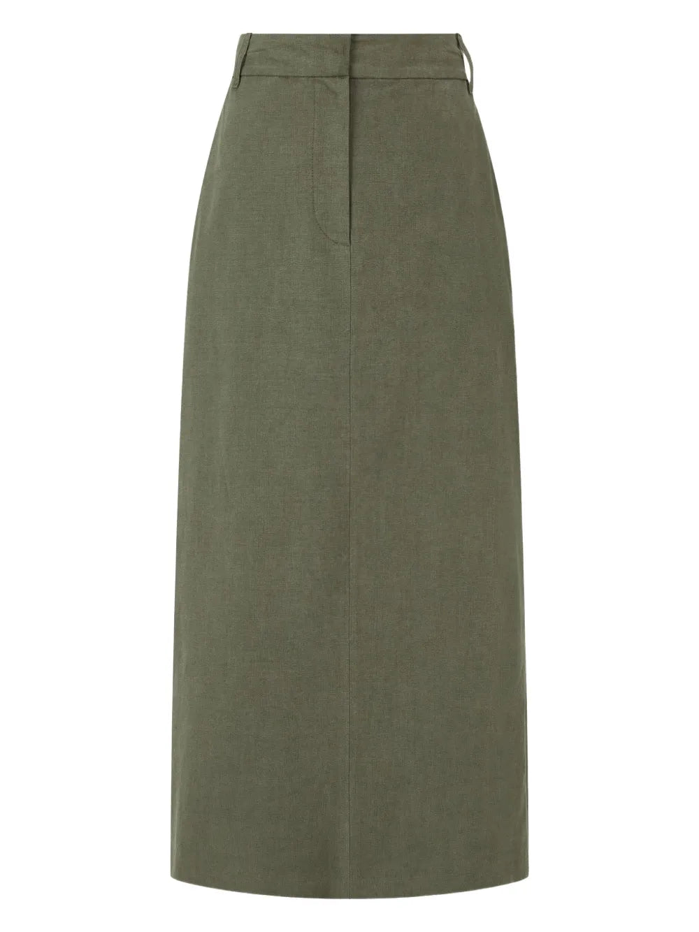High-Waisted Midi Skirt