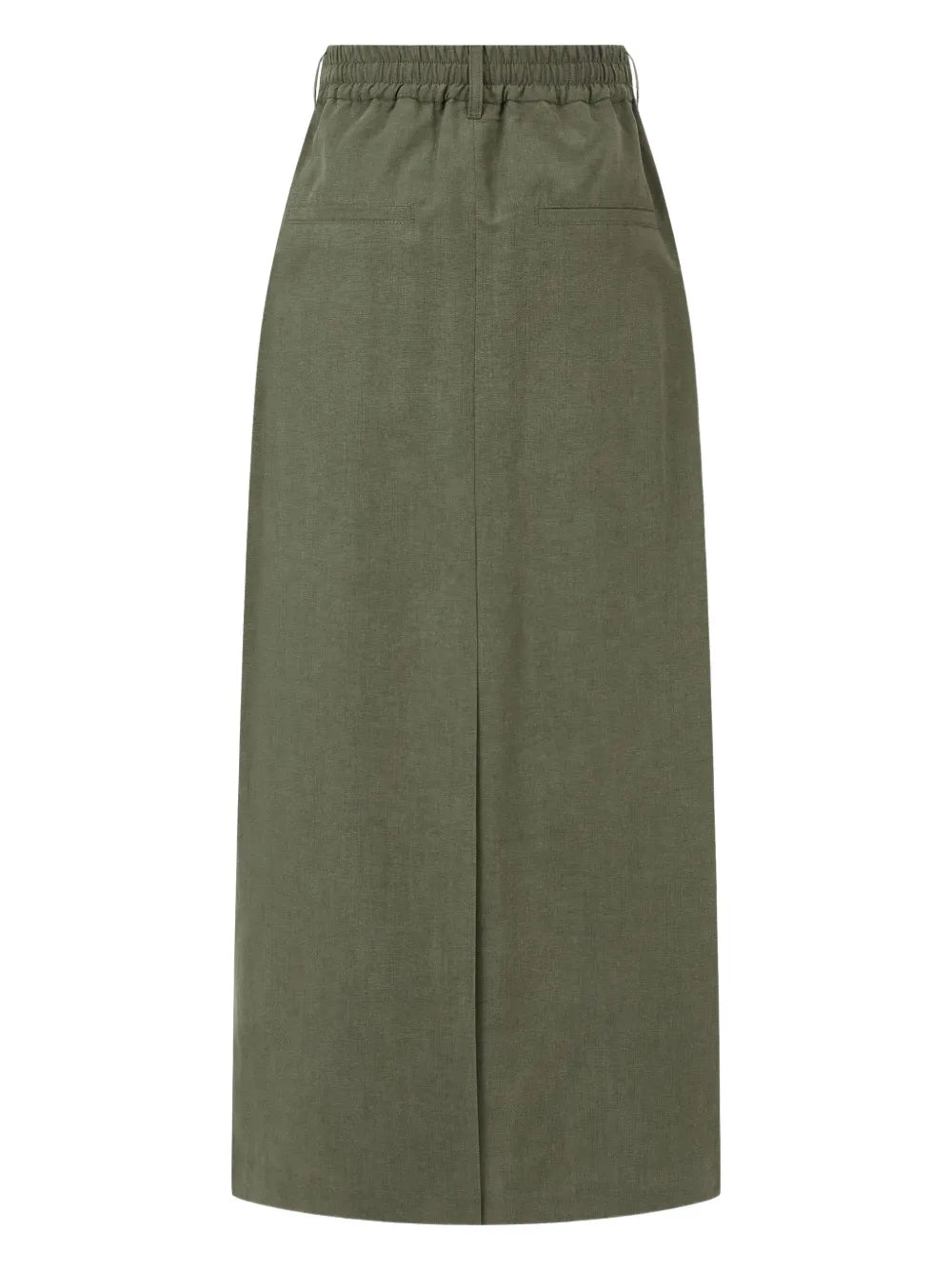 High-Waisted Midi Skirt