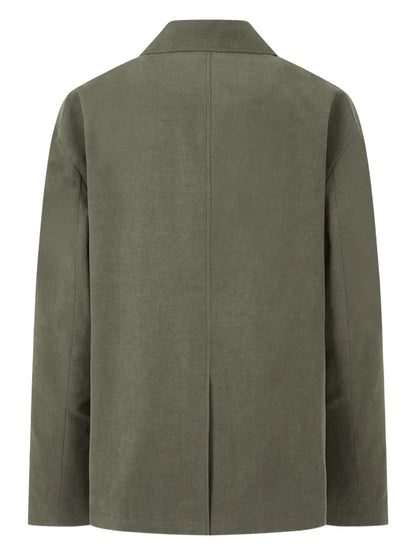 Slub-Textured Blazer