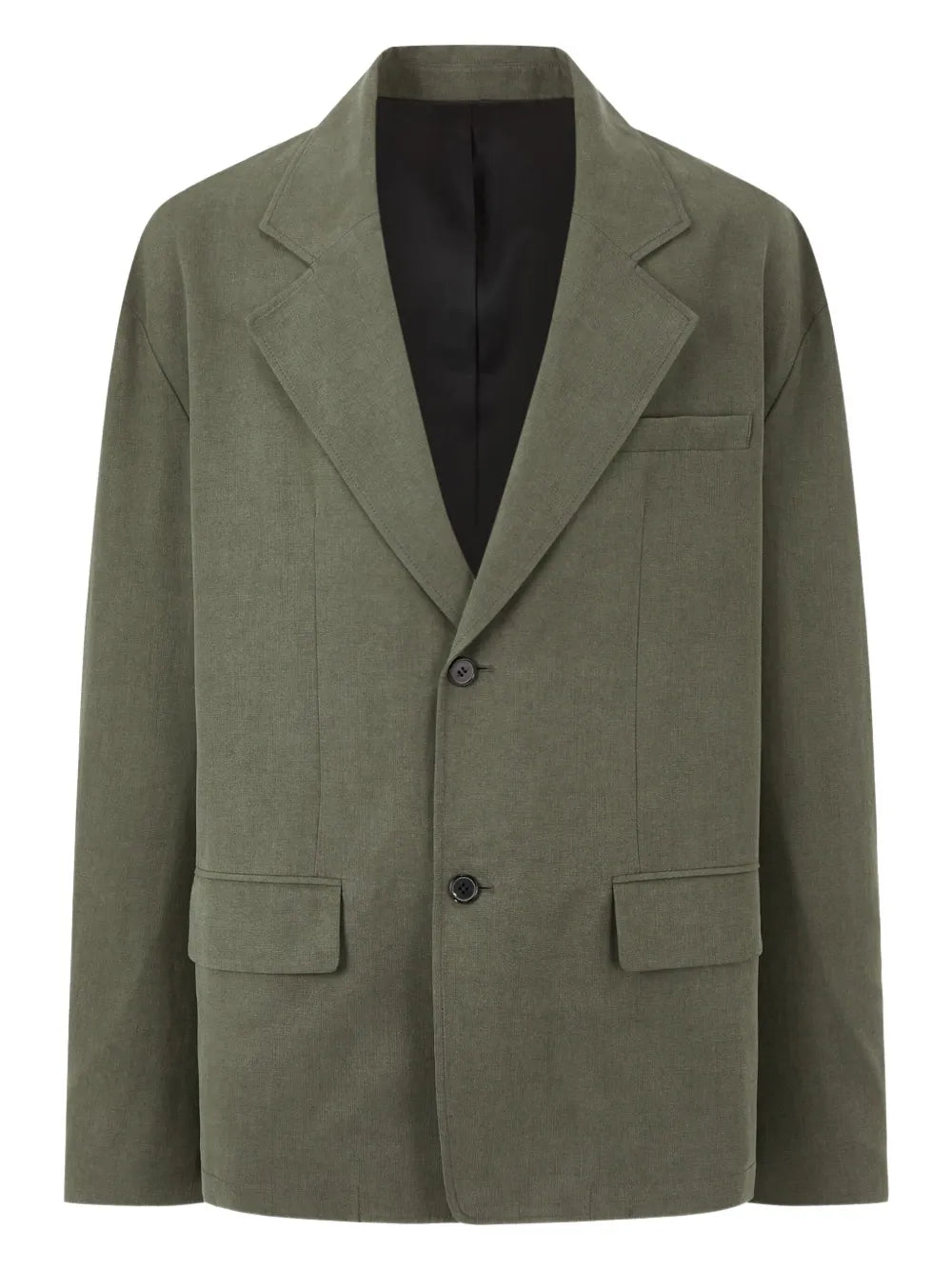 Slub-Textured Blazer