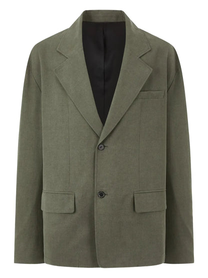 Slub-Textured Blazer