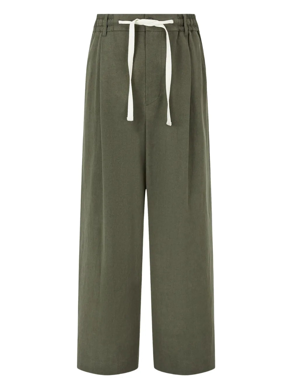 Pintuck-Detail Trousers