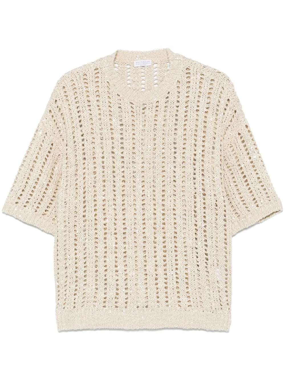 Open-Knit T-Shirt