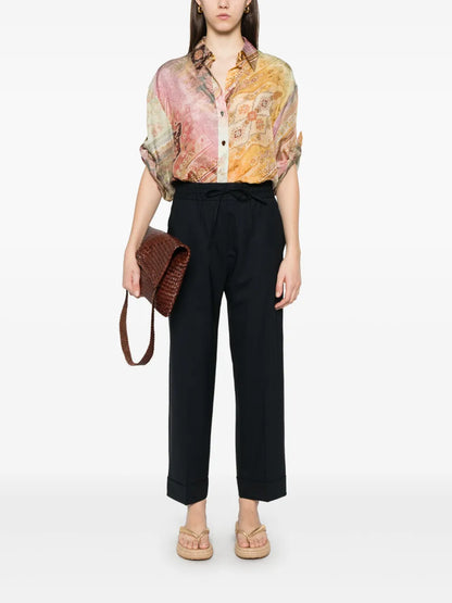 Pressed-Crease Trousers
