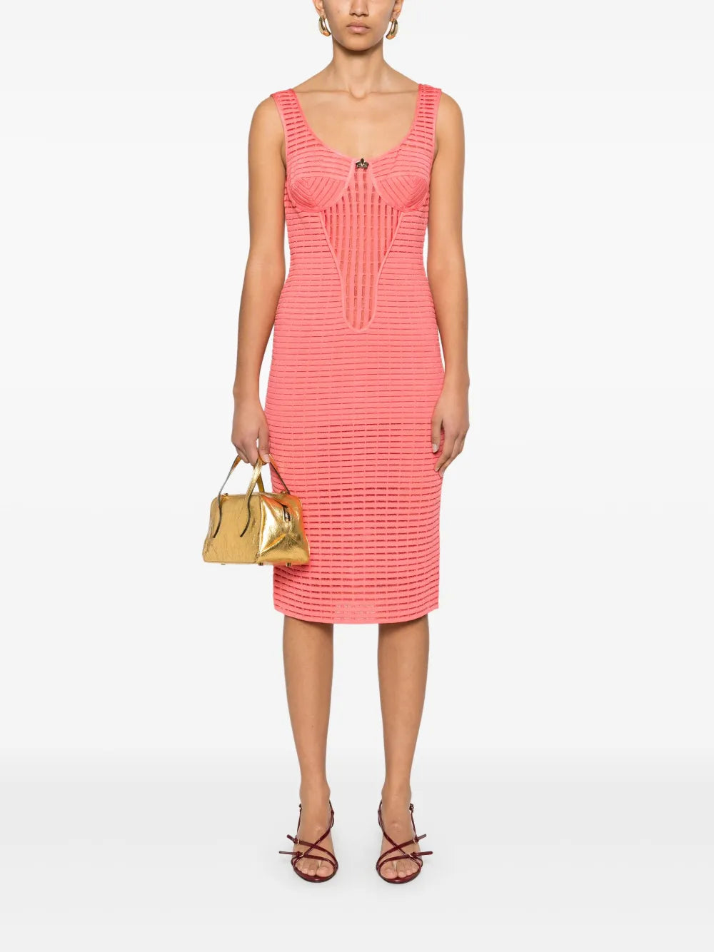 Ribbed Midi Dress