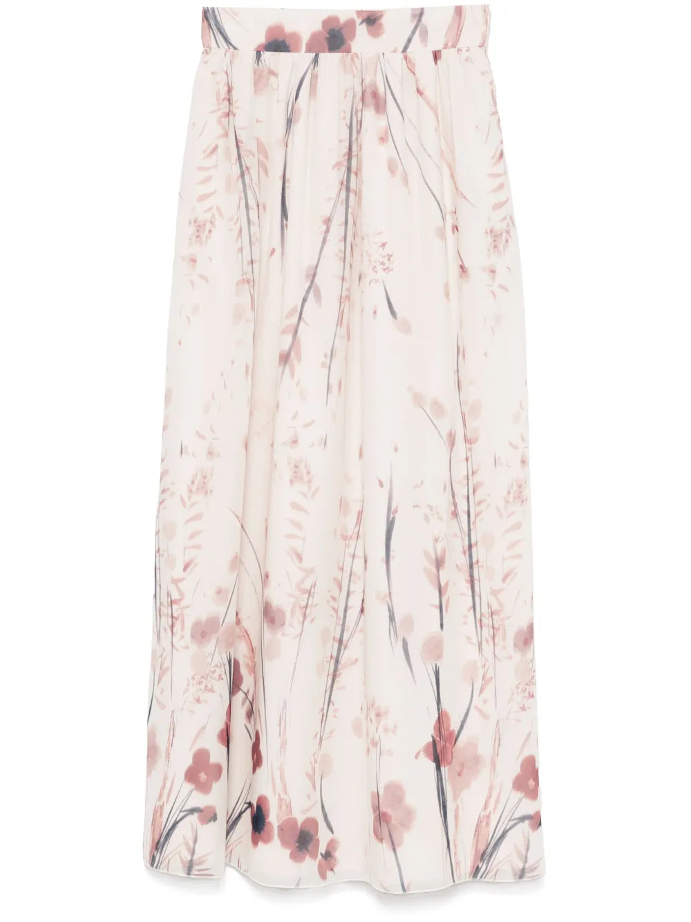 Floral Midi Skirt