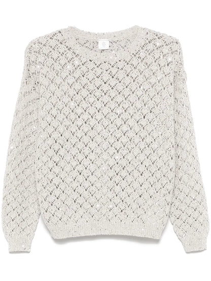 Sequin-Detailed Sweater