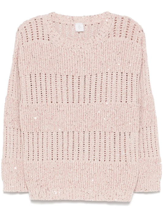 Sequin-Embellished Sweater