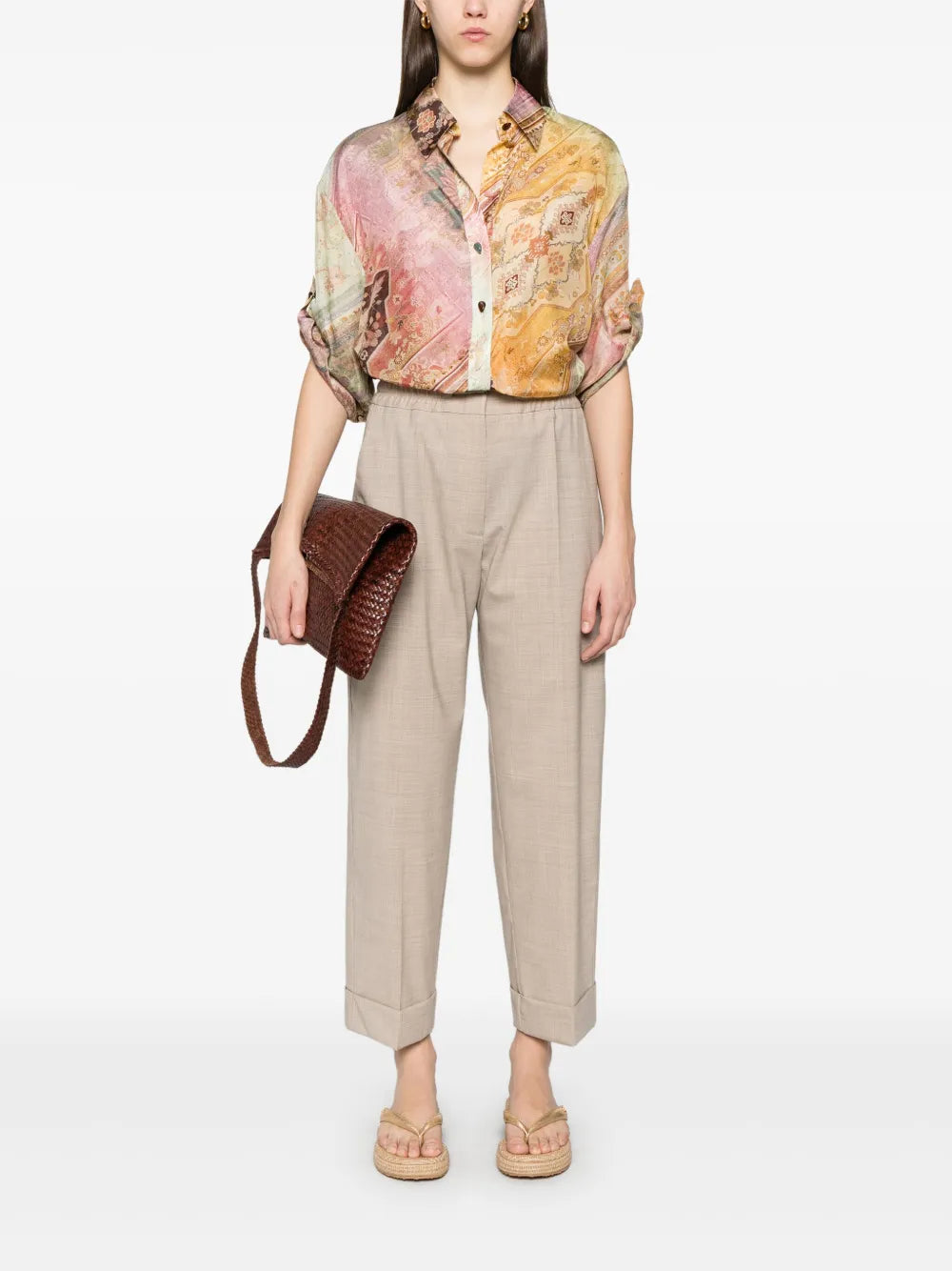 Pressed-Crease Trousers