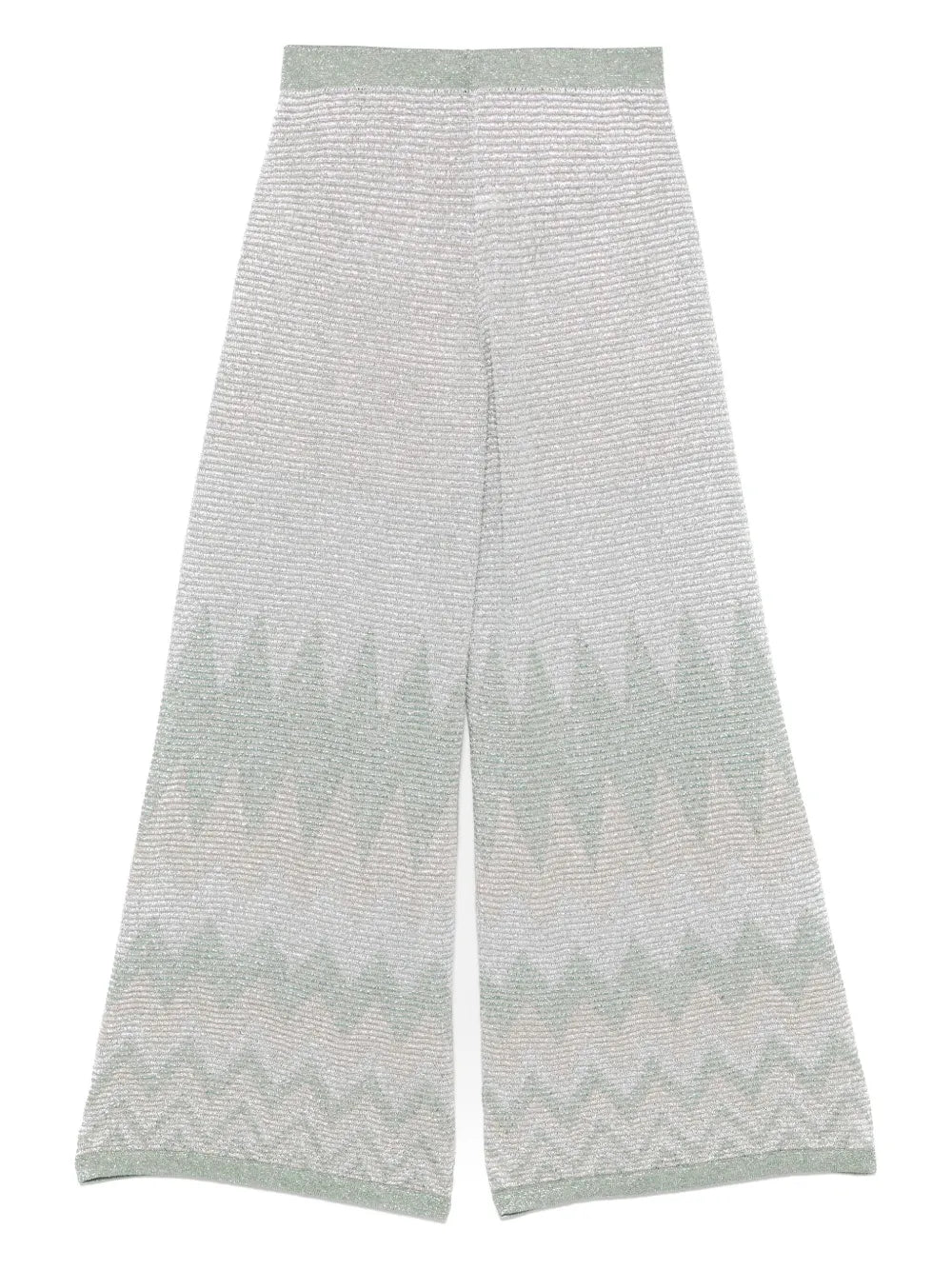 Chevron-Knit Trousers